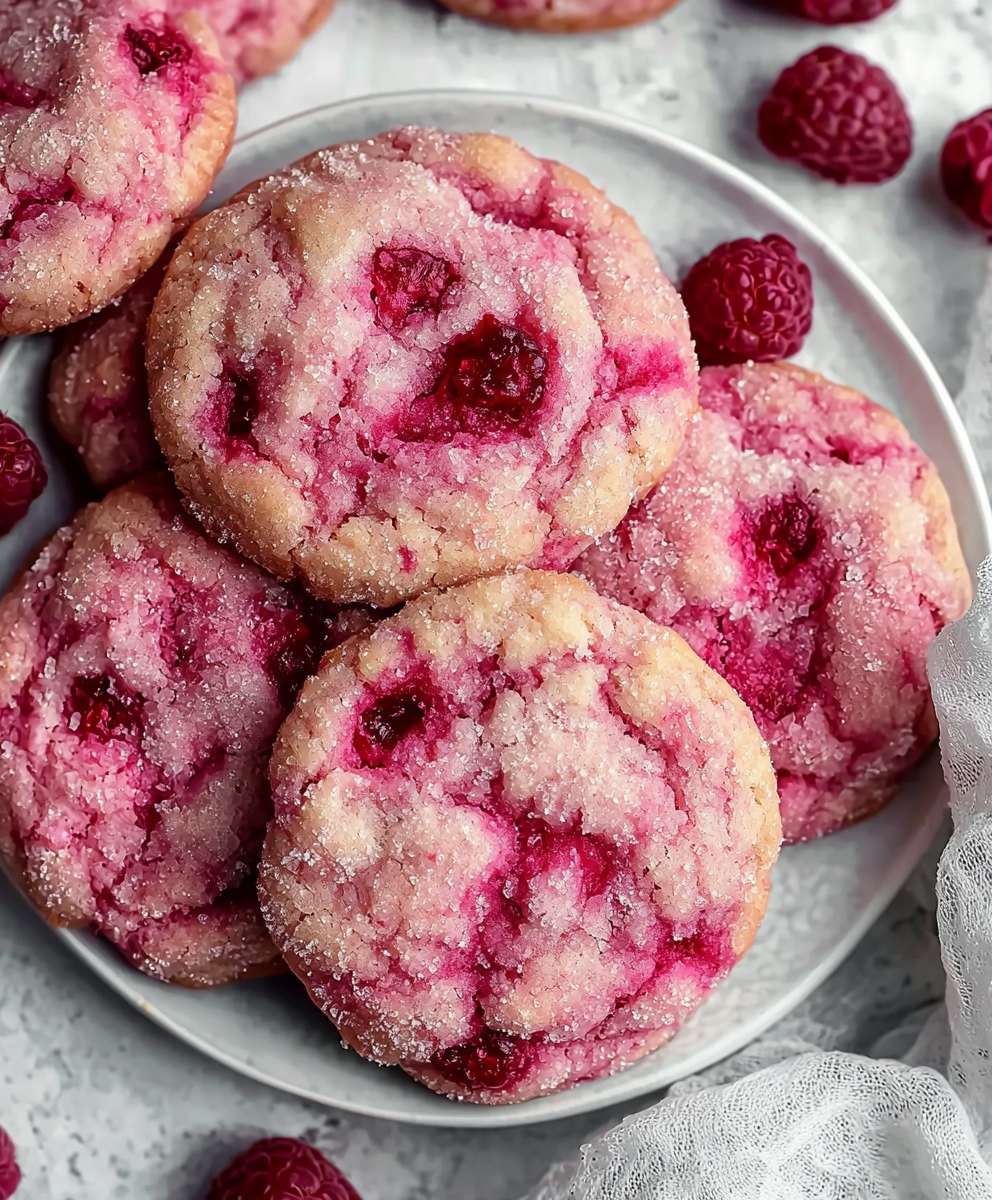 Raspberry Cookies Delight