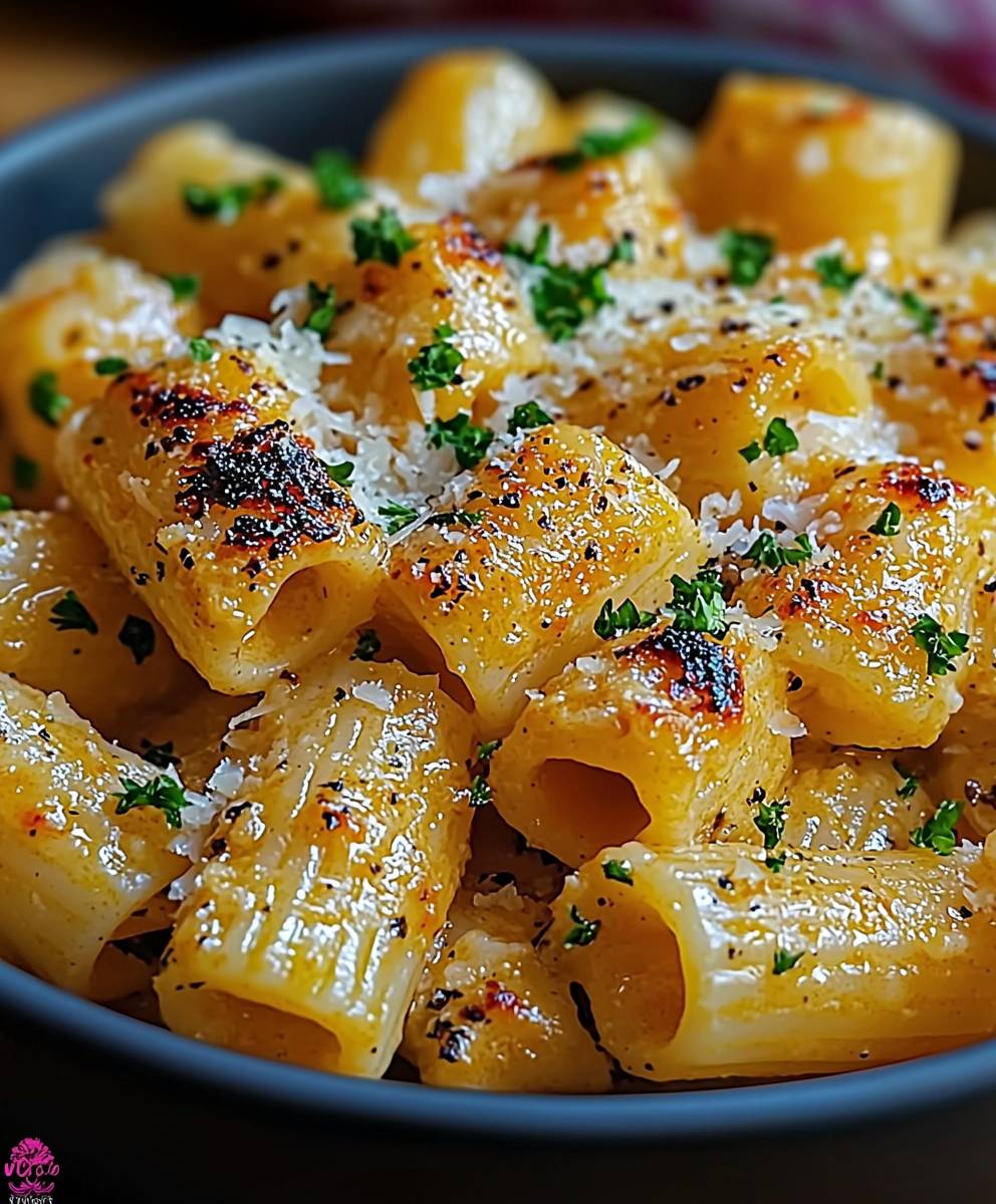 Garlic Butter Chicken Rigatoni