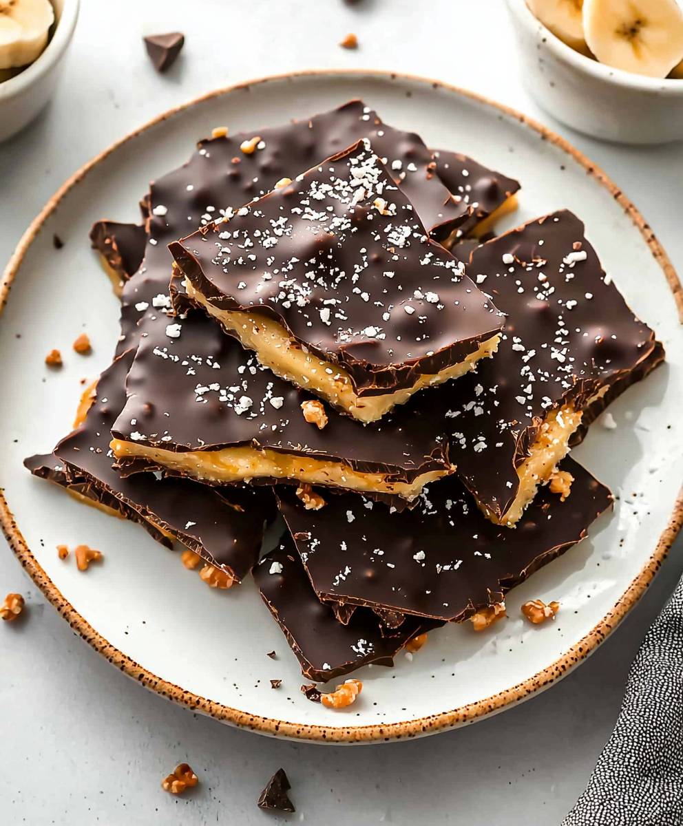 Chocolate Banana Bark
