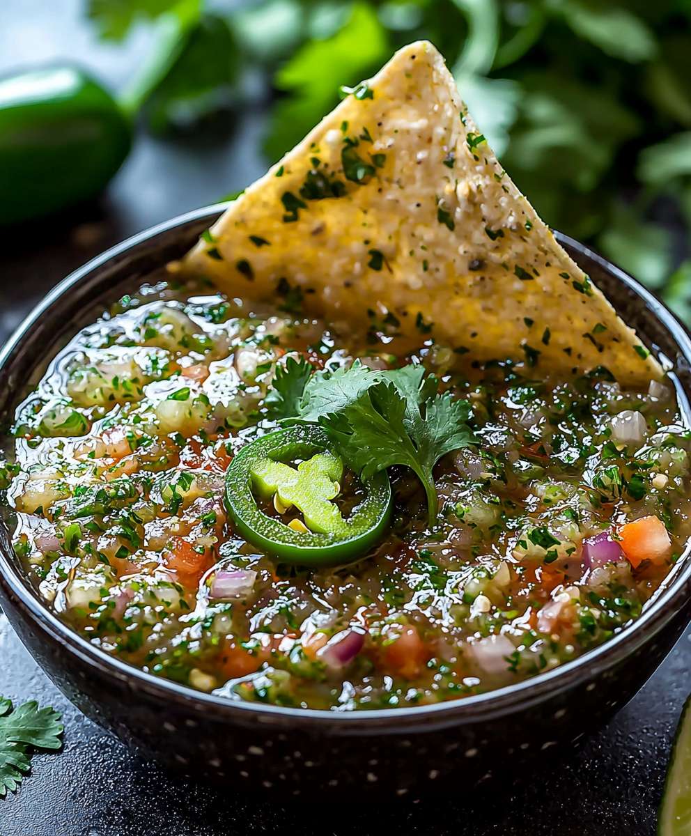 Cilantro Lime Jalapeño Salsa