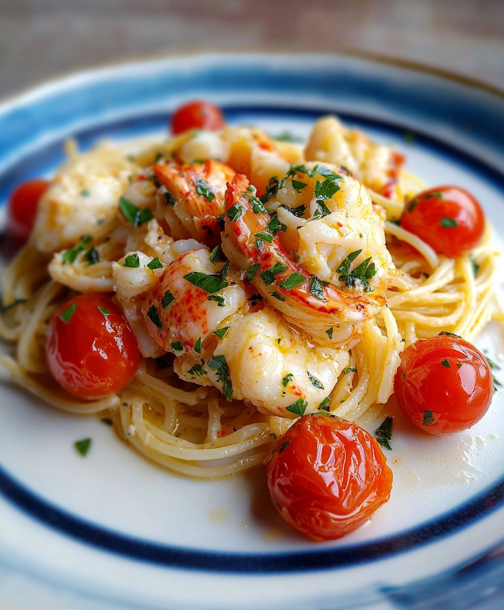 Buttered Lobster Pasta