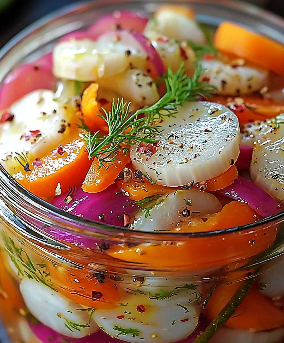 Easy Pickled Vegetables