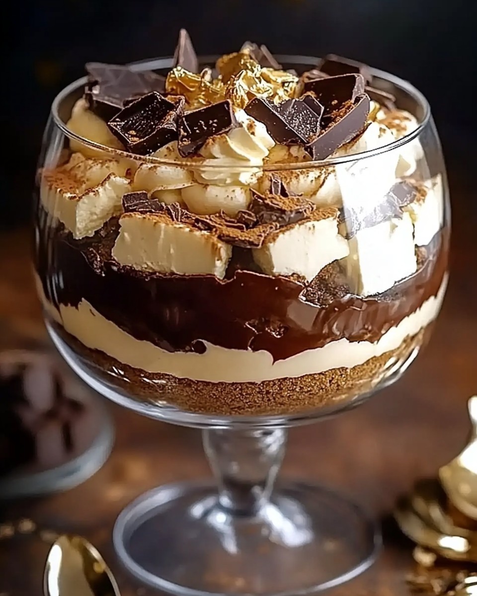 Baileys Chocolate Cheesecake Trifle