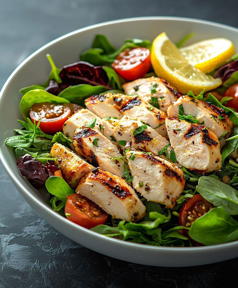 Lemon Herb Chicken Salad