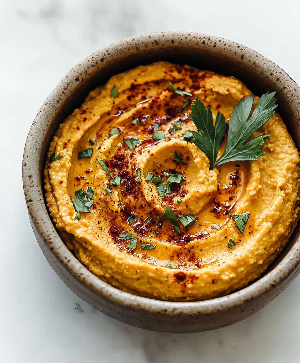 Roasted Sweet Potato Hummus