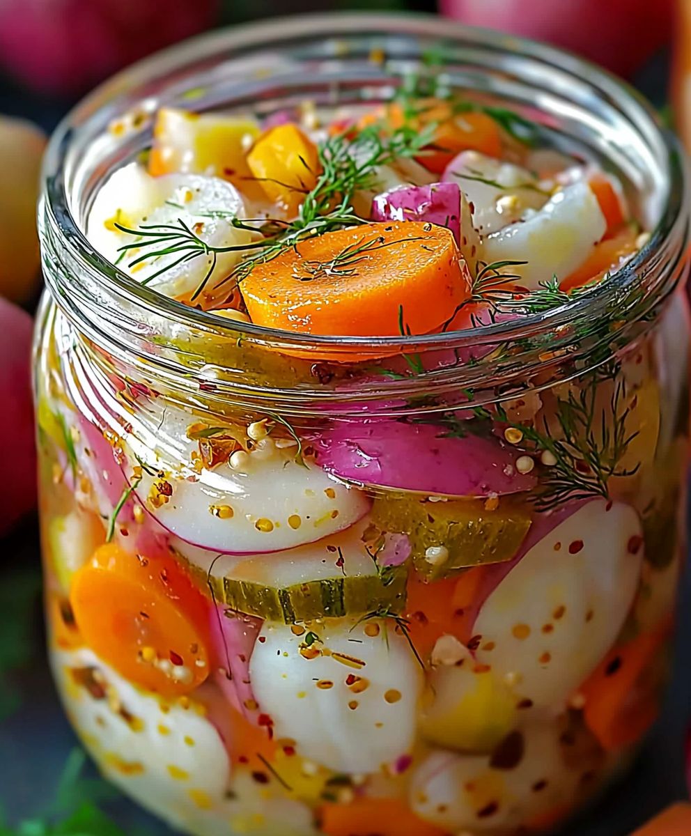 Easy Pickled Vegetables
