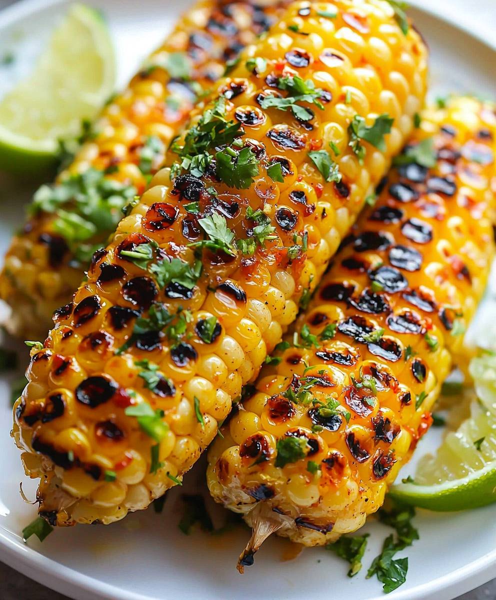 Chili Lime Butter Corn