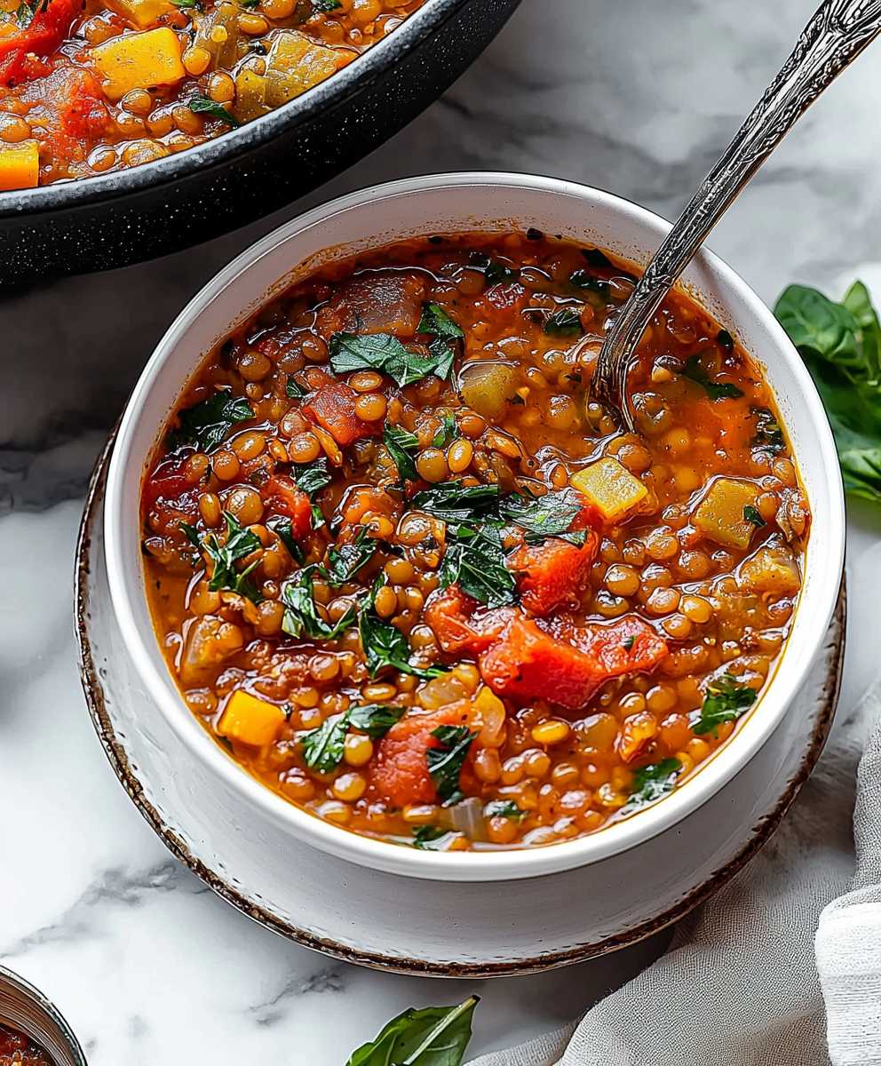 Mediterranean Lentil Soup