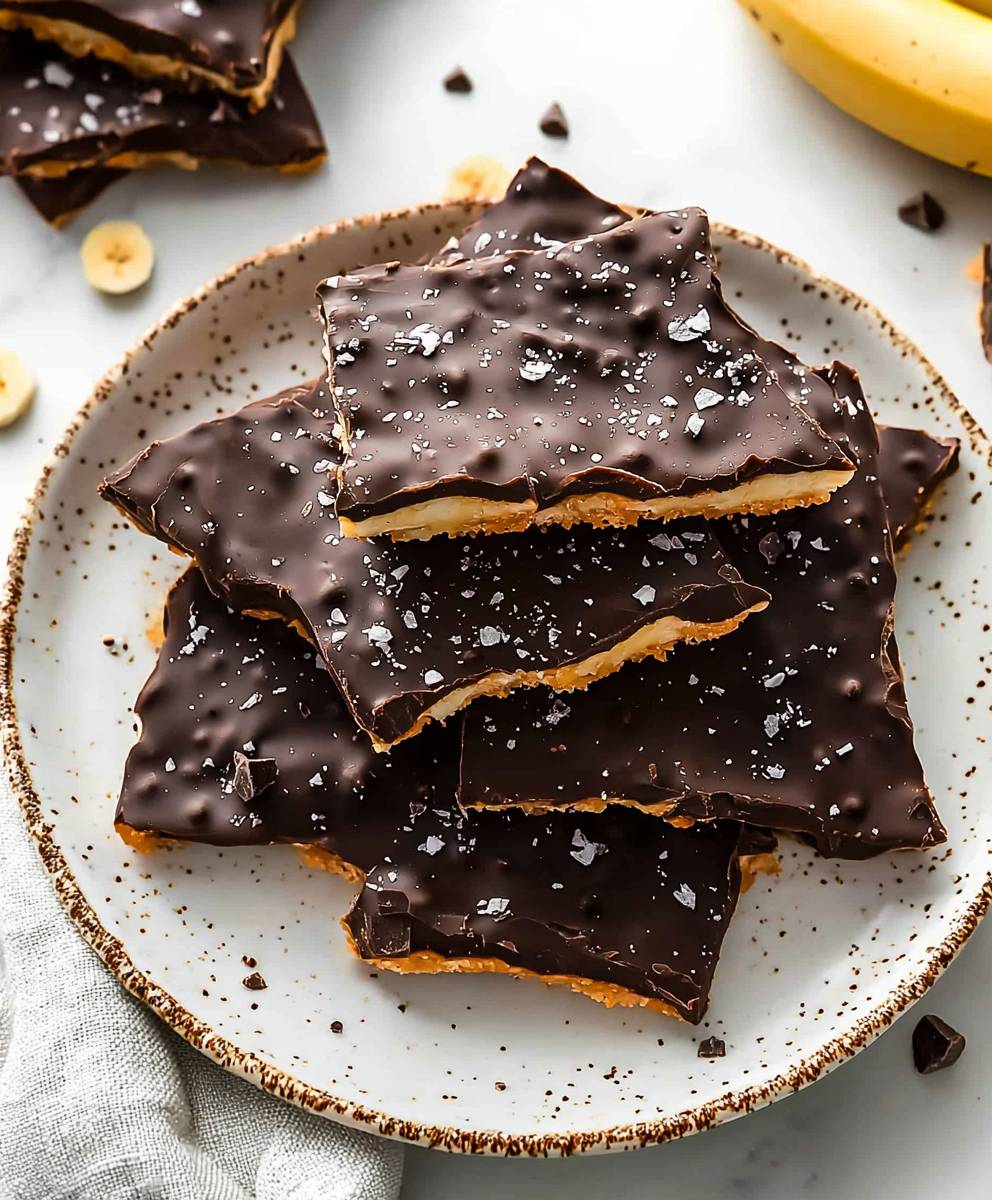 Chocolate Banana Bark