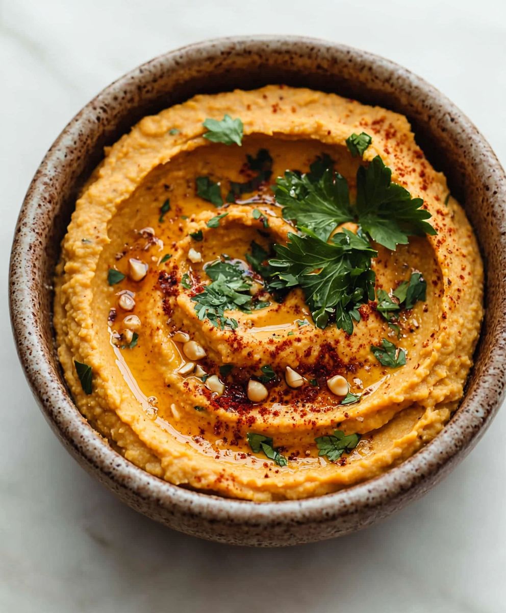Roasted Sweet Potato Hummus