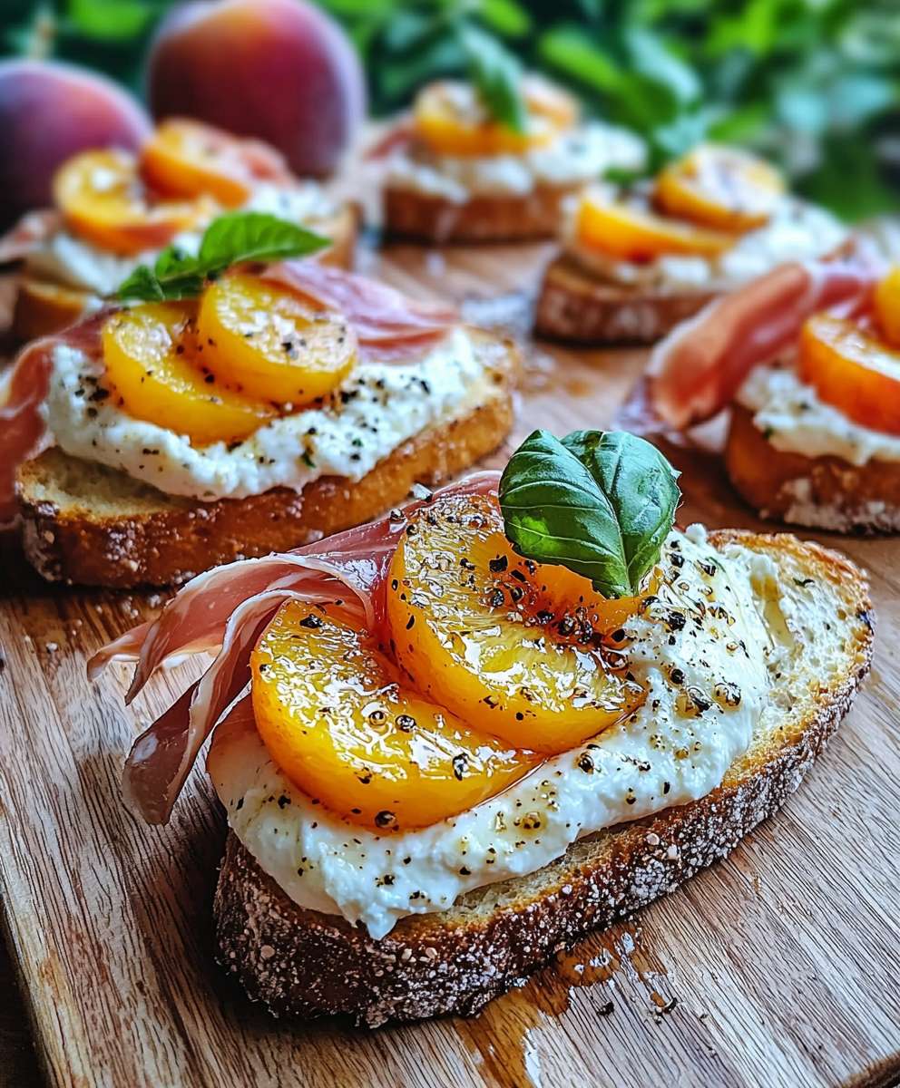 Cheesy Burrata Crostini