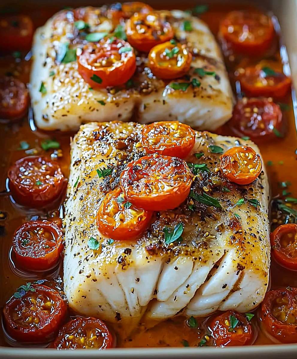 Mediterranean Baked Fish