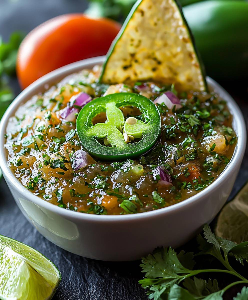 Cilantro Lime Jalapeño Salsa