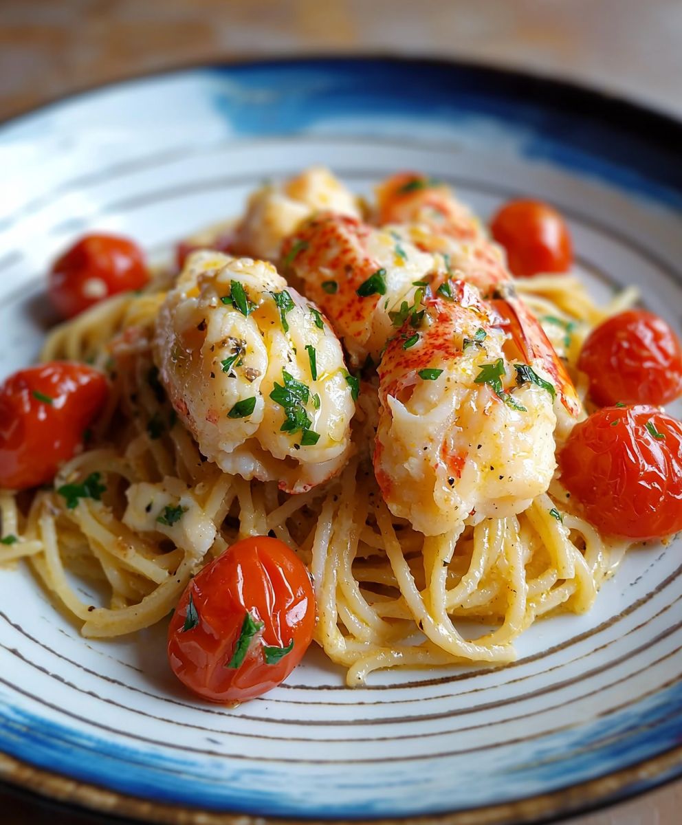 Buttered Lobster Pasta