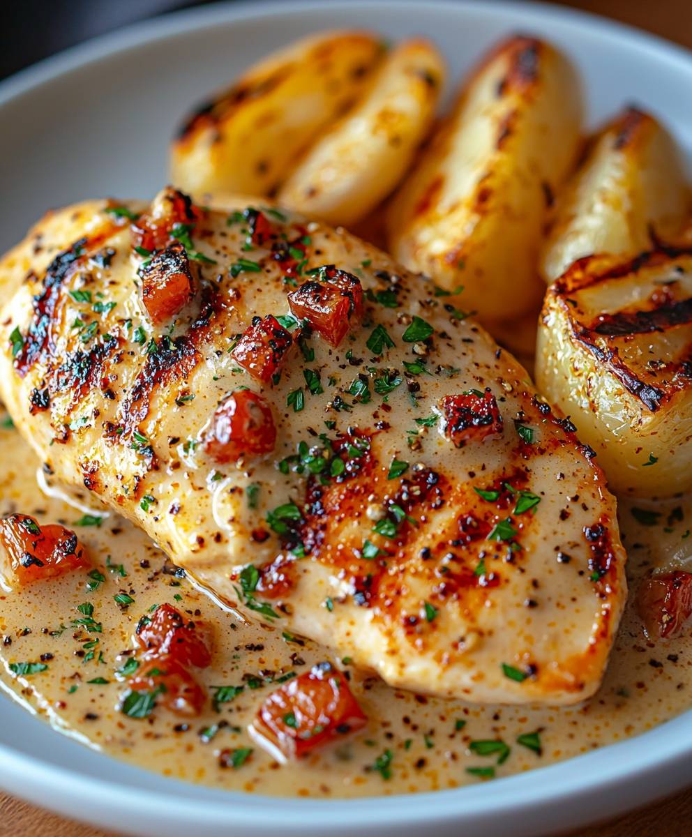 Spicy Garlic Parmesan Chicken