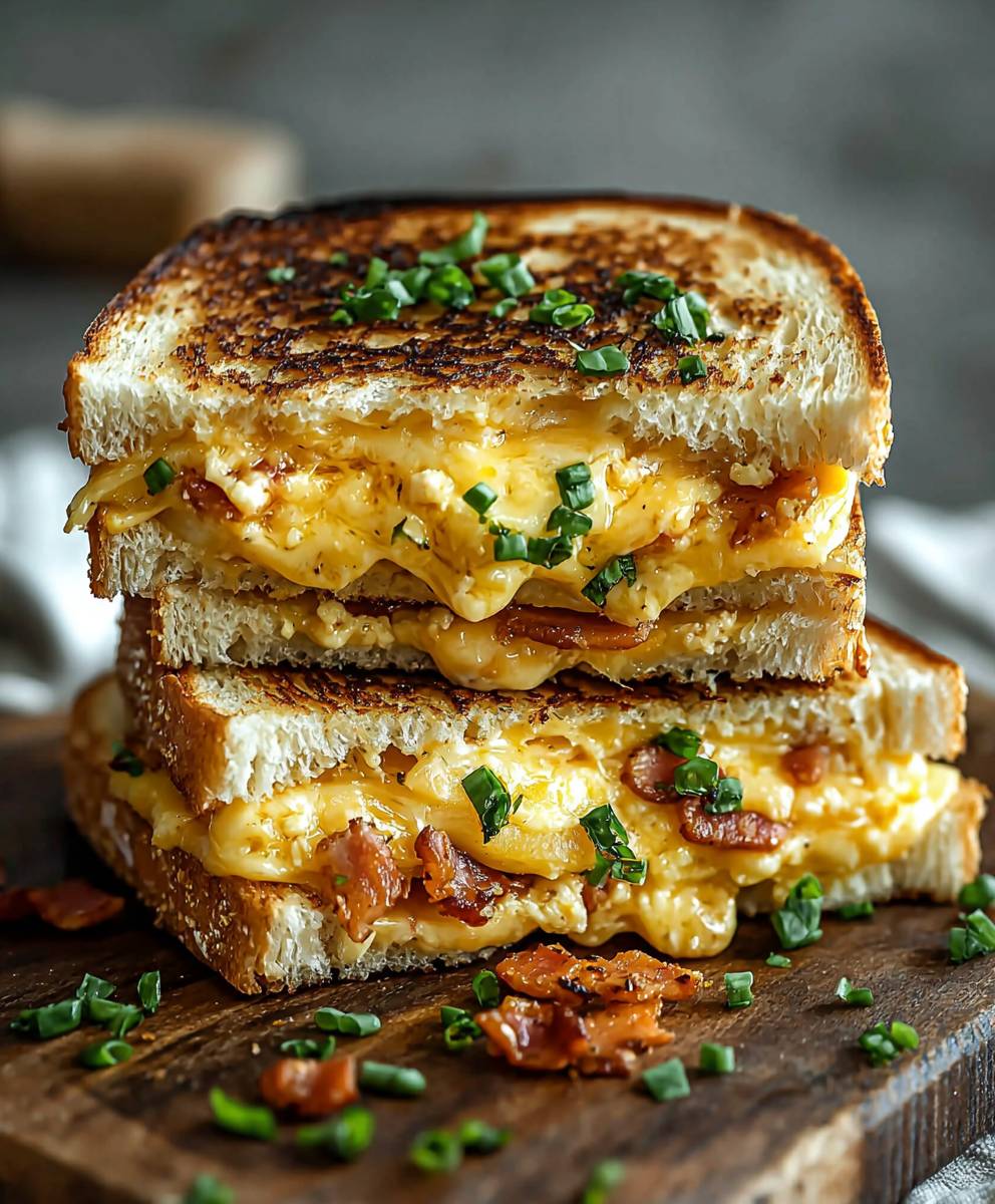 Breakfast Grilled Cheese Sandwich