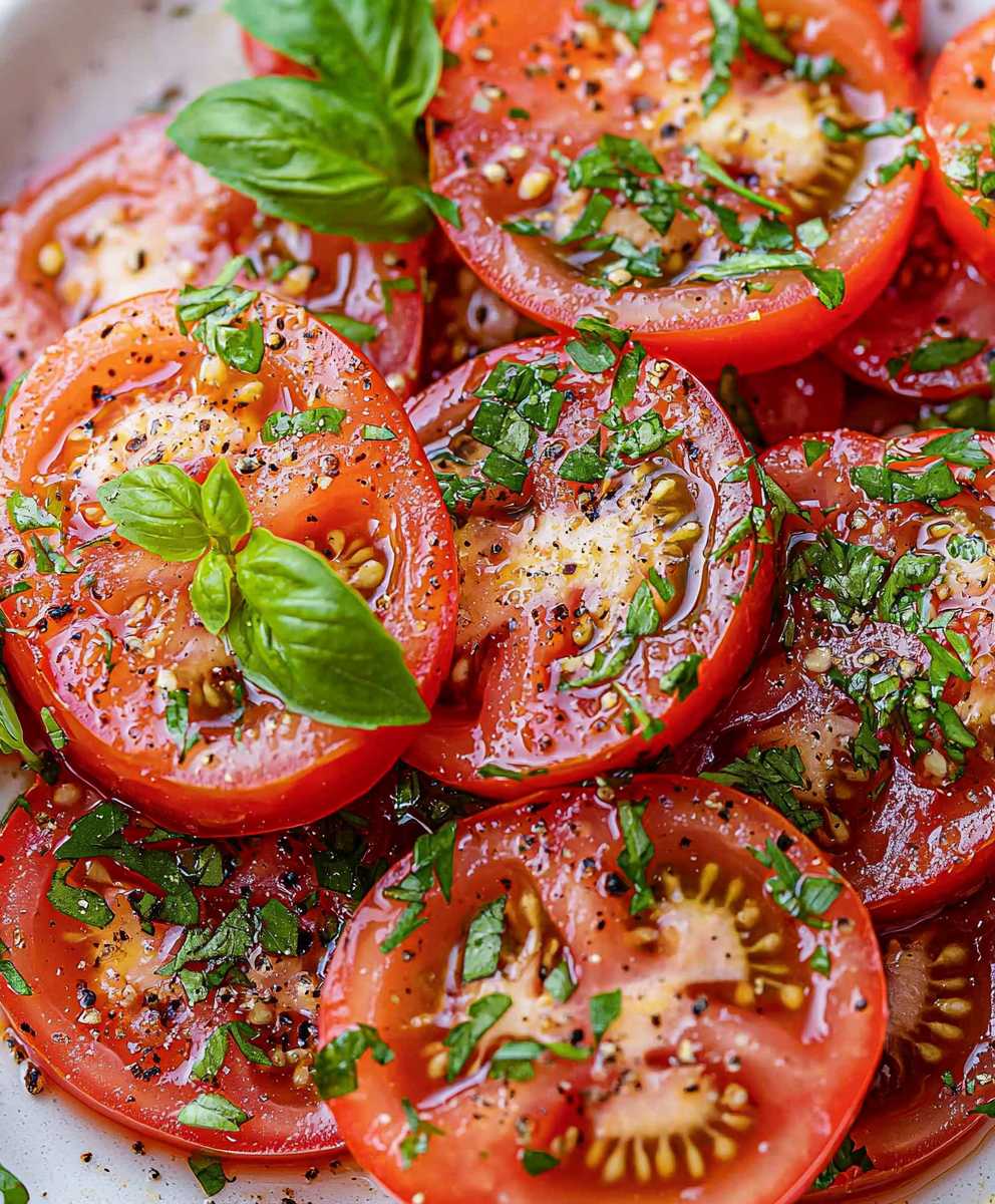 Marinated Tomatoes