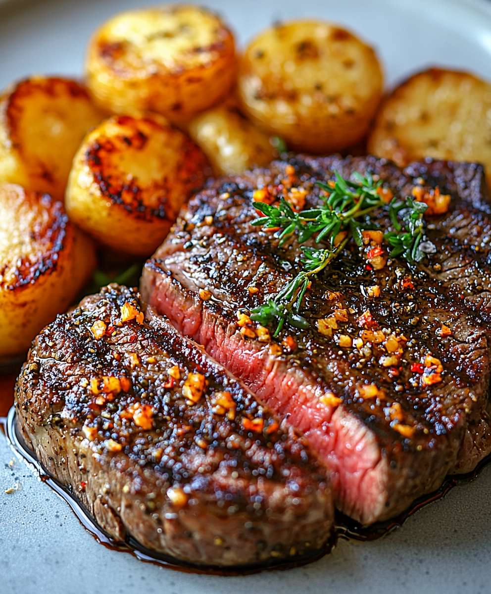 Garlic Butter Brazilian Steak