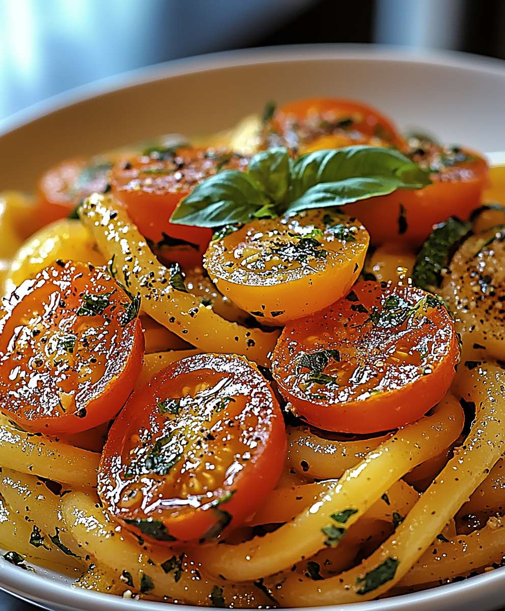 Tomato Zucchini Pasta