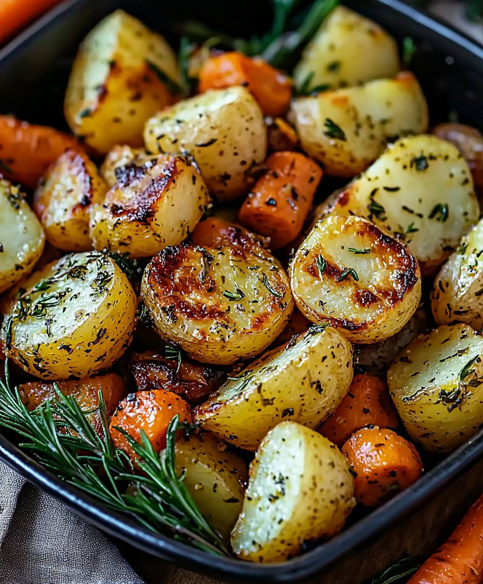Garlic Herb Roasted Vegetables