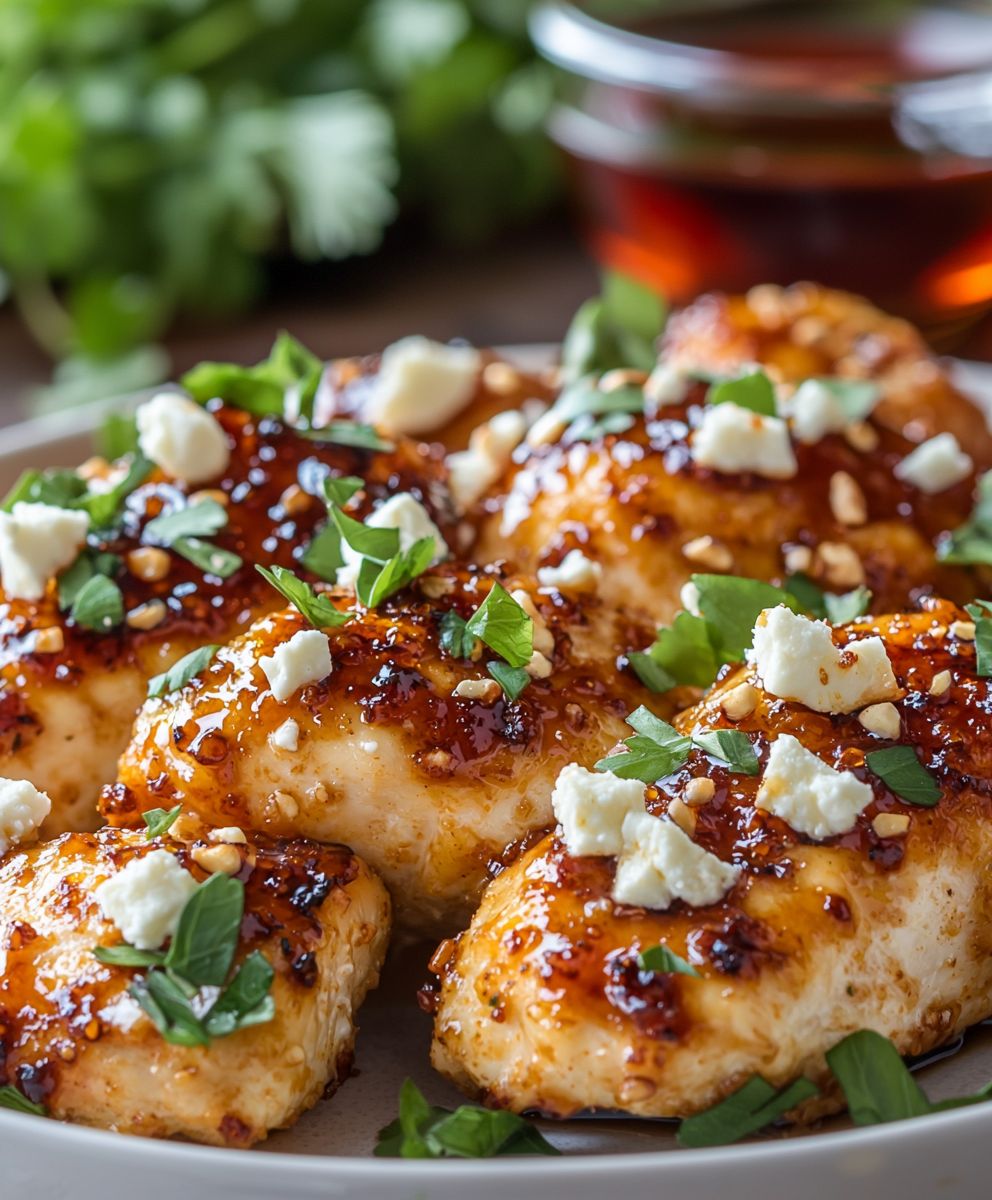 Hot Honey Feta Chicken