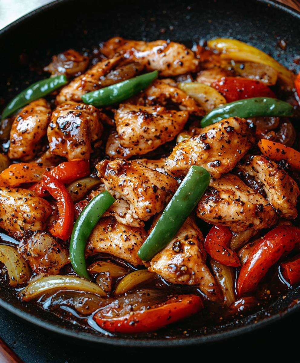 Black pepper chicken