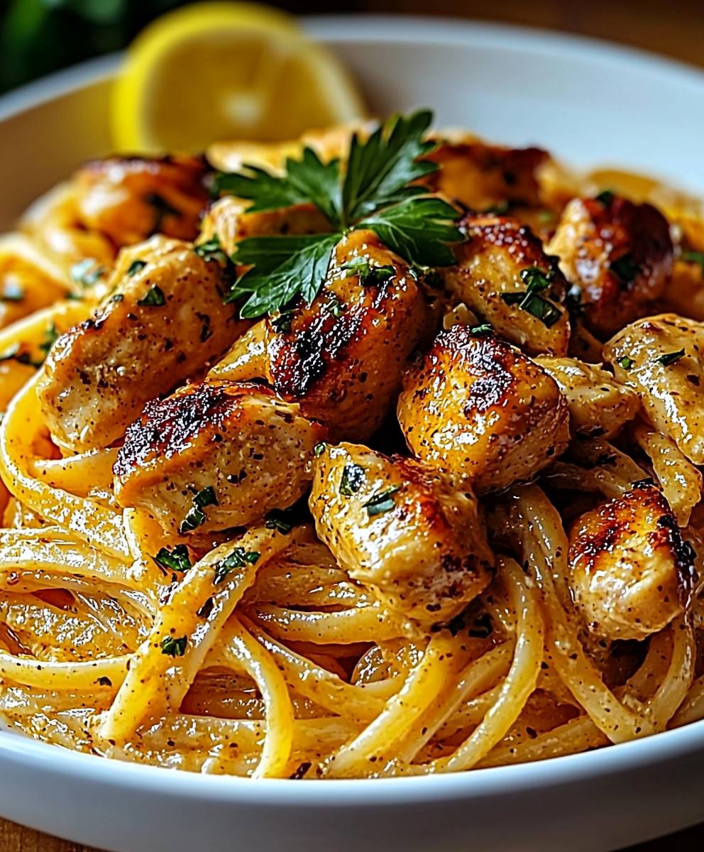 Cowboy Butter Chicken Linguine