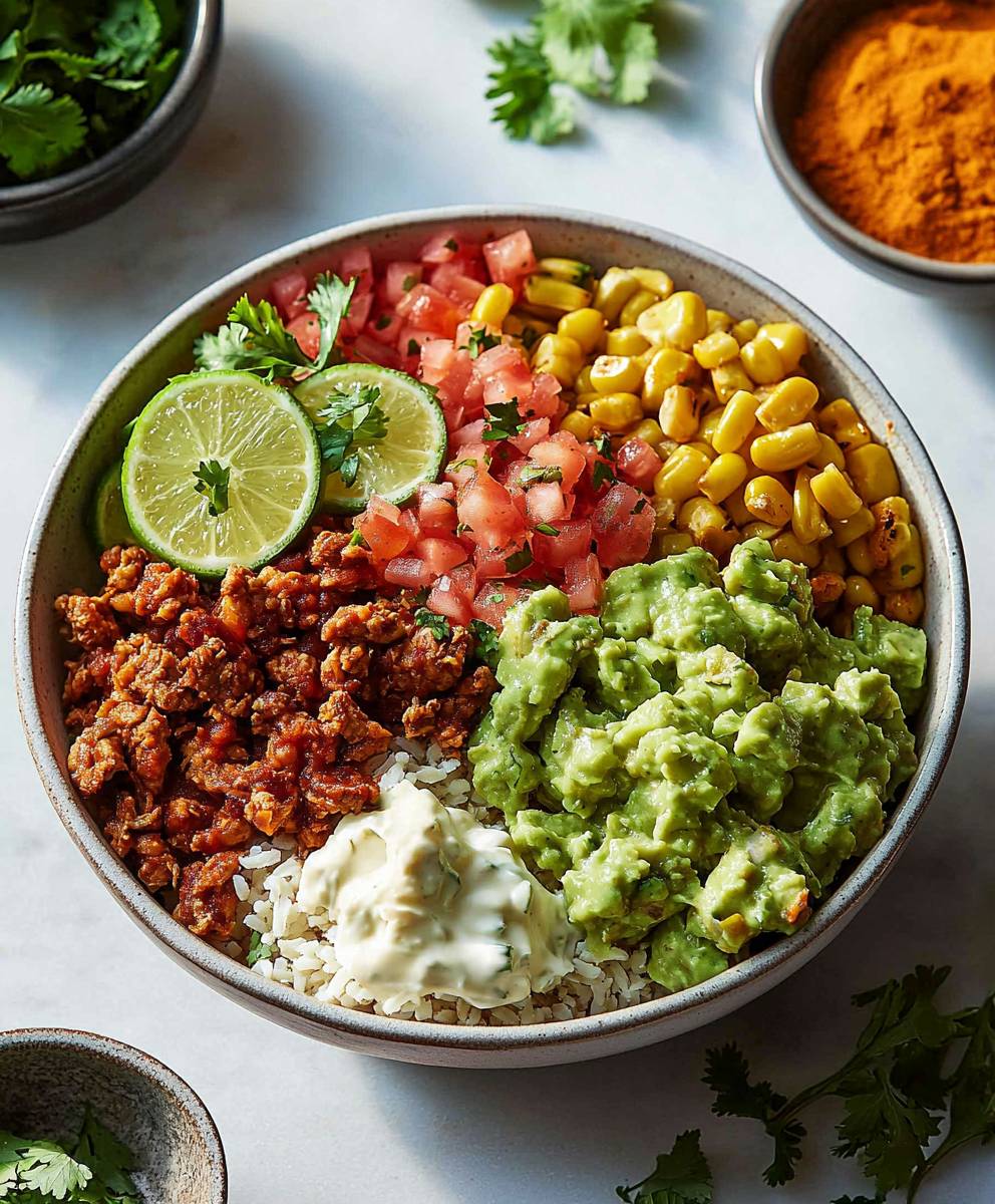 Turkey taco bowl