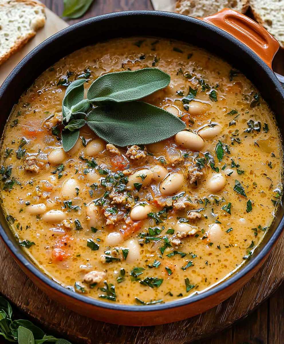 Tuscan white bean soup