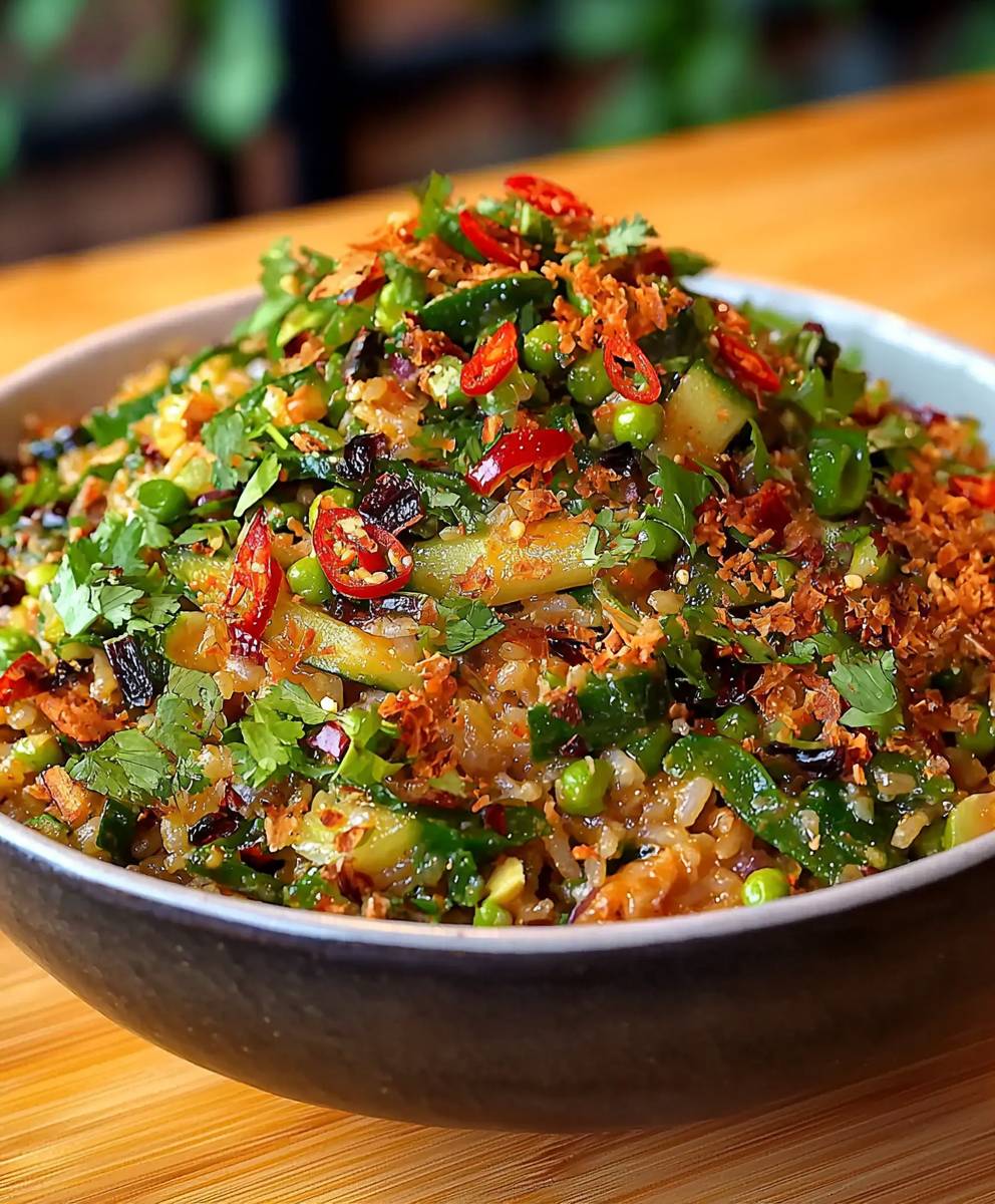 Crispy Rice Salad