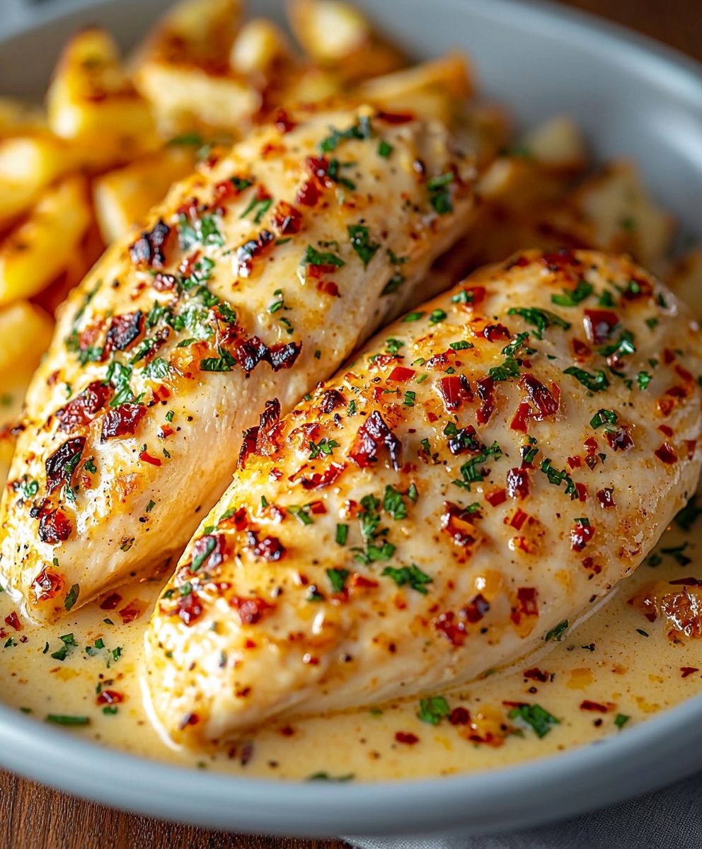 Spicy Garlic Parmesan Chicken