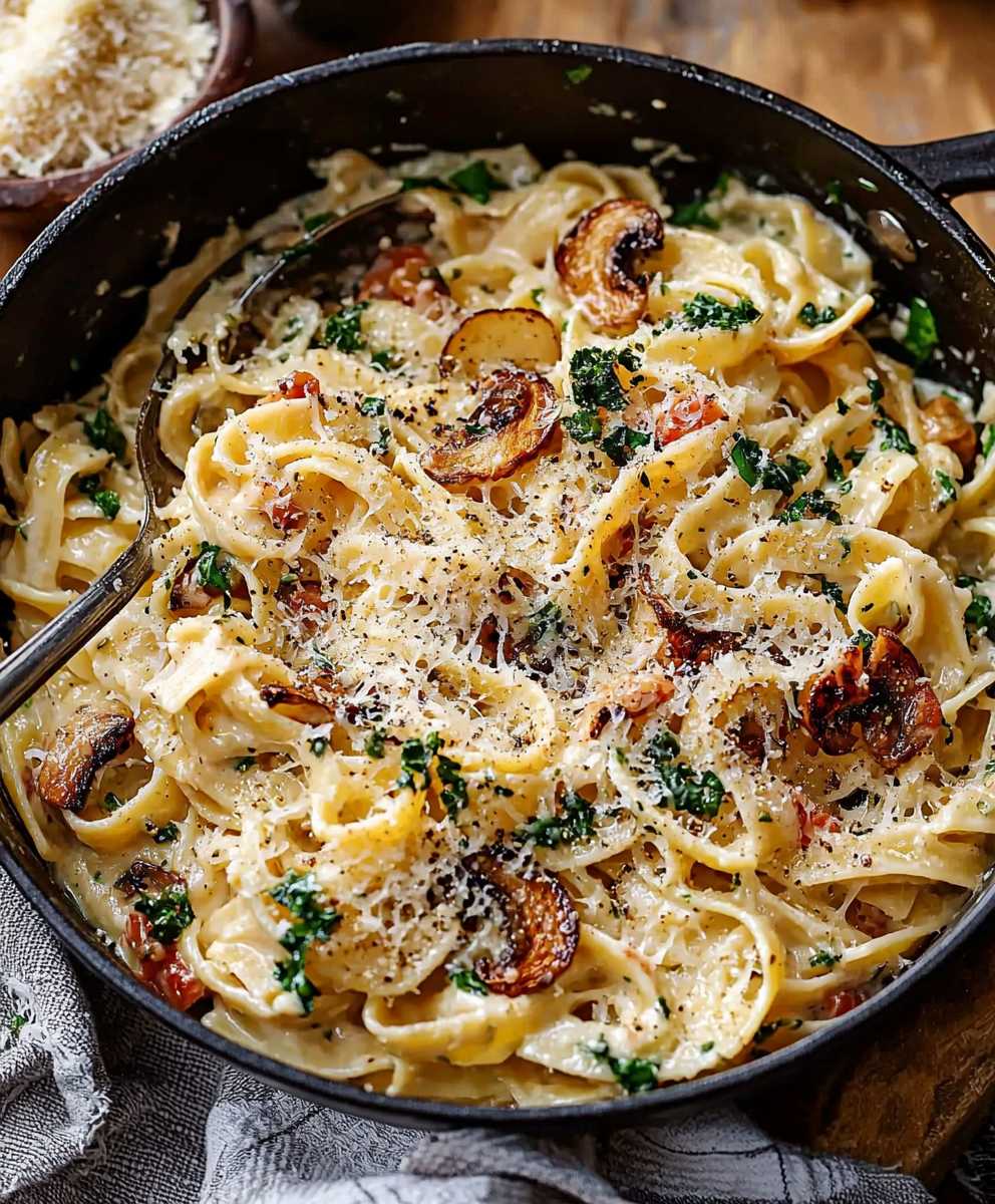 Garlic Parmesan Pasta