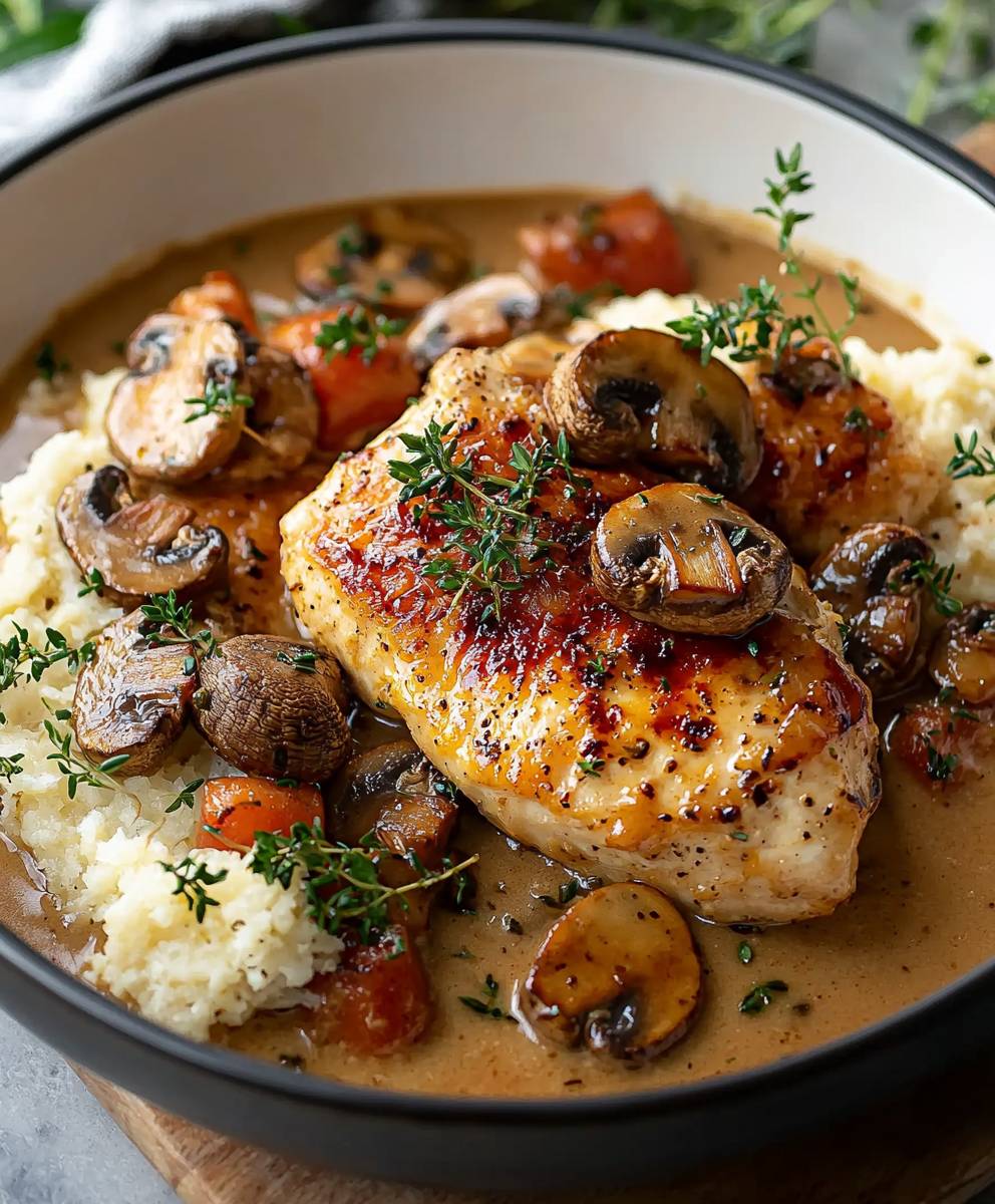 Mushroom Chicken