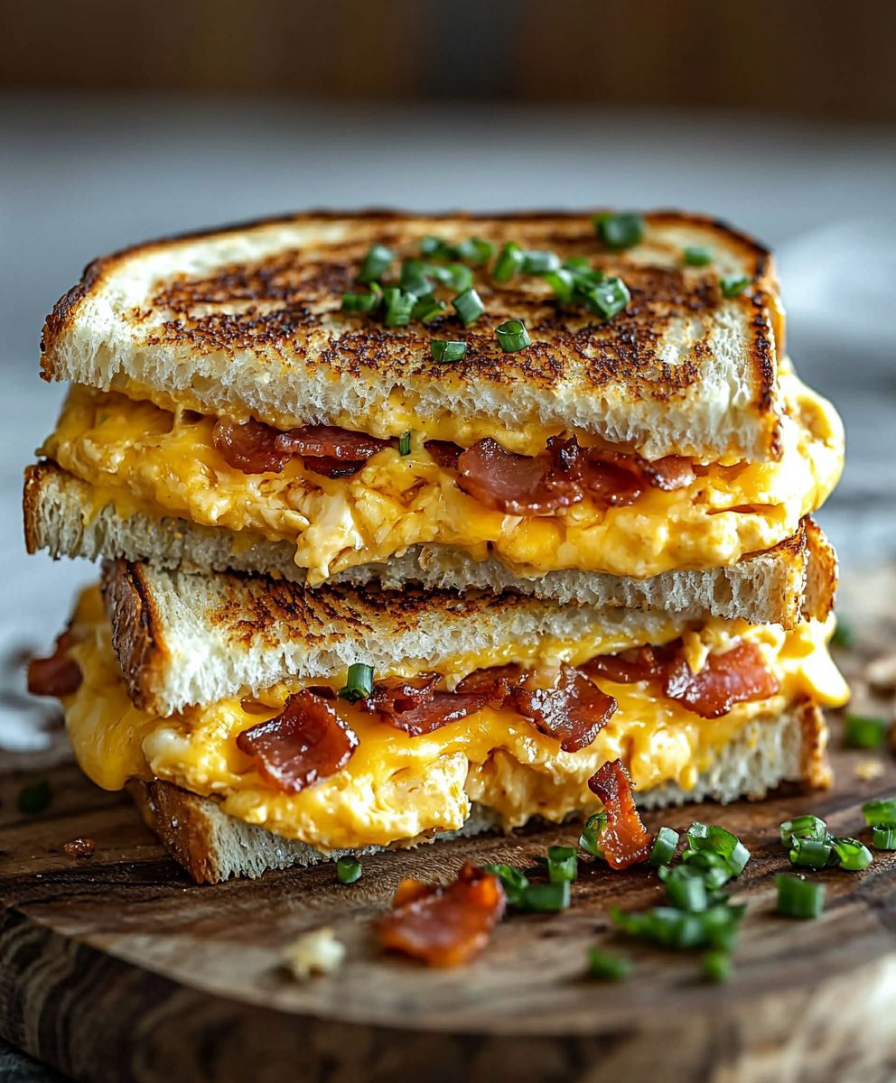 Breakfast Grilled Cheese Sandwich