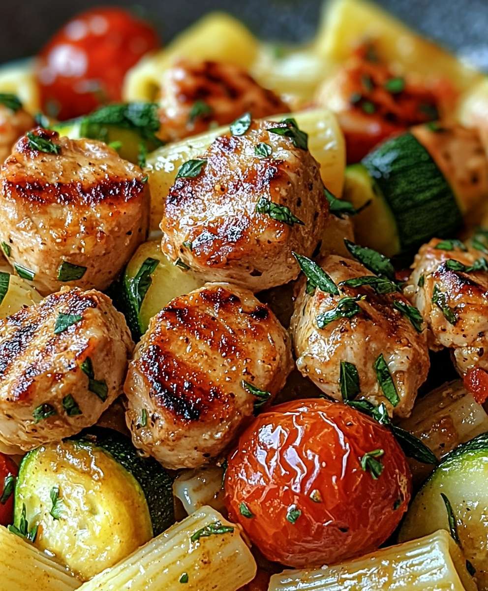 Chicken Sausages One-Pot Dinner
