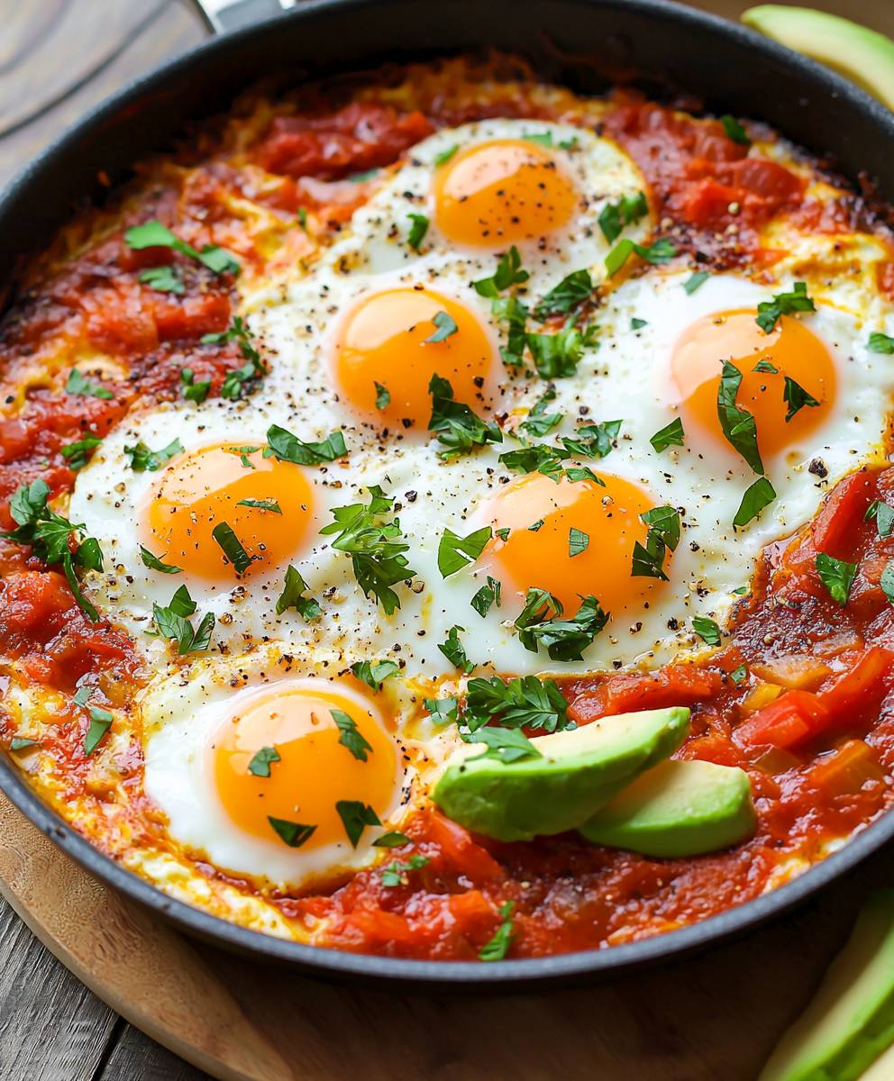 Shakshuka Eggs in Hell