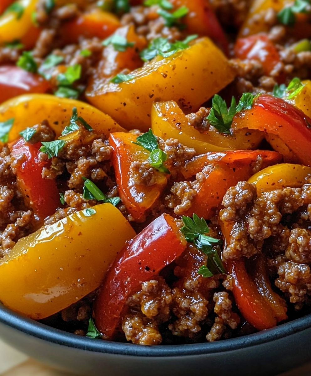 Ground Turkey Peppers