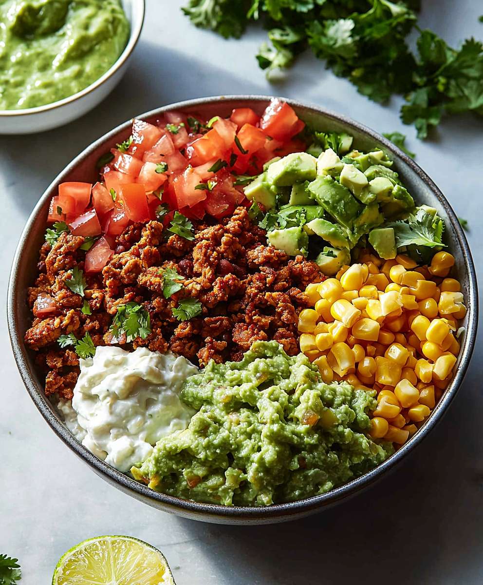 Turkey taco bowl