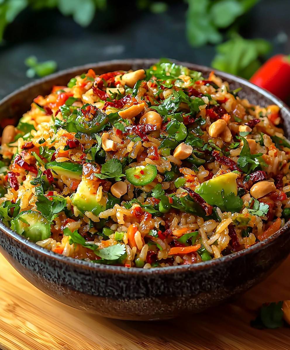 Crispy Rice Salad