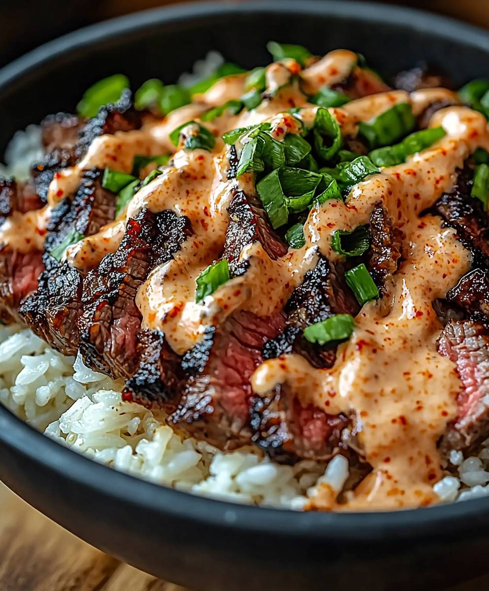 Korean BBQ Steak Bowls