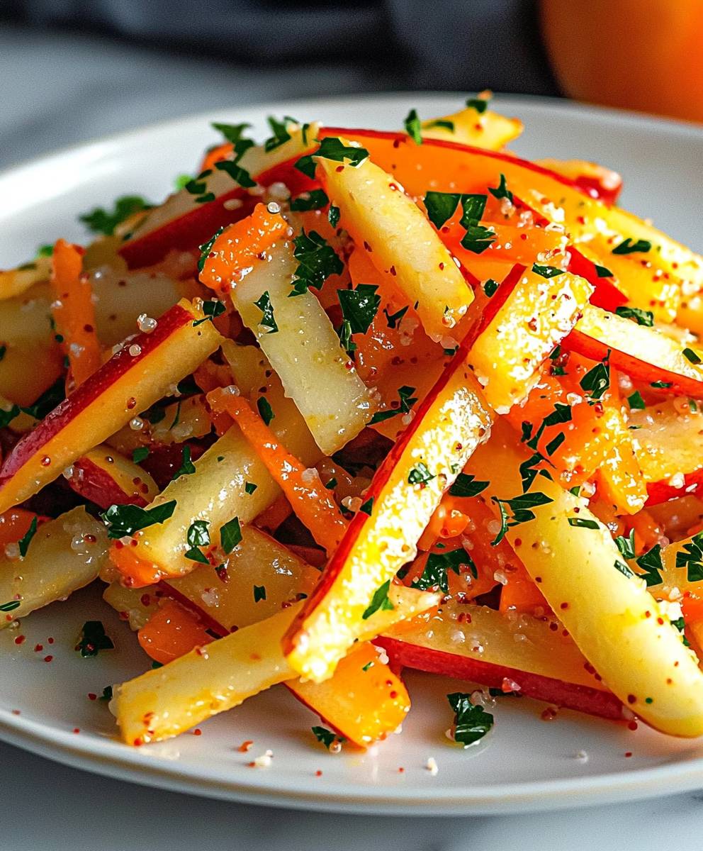 Carrot apple salad