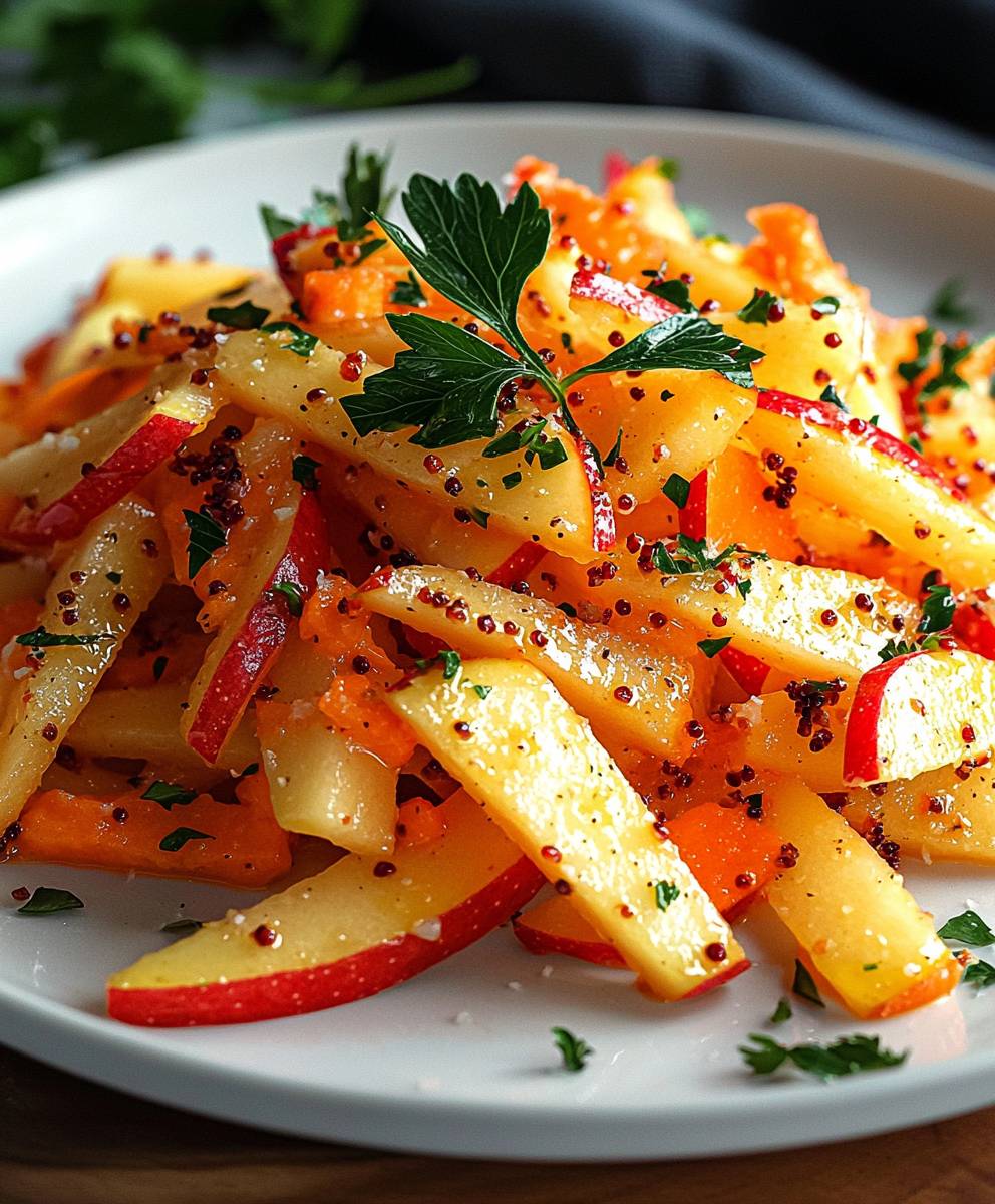 Carrot apple salad