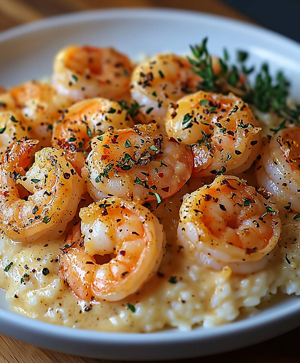 Creamy Garlic Shrimp