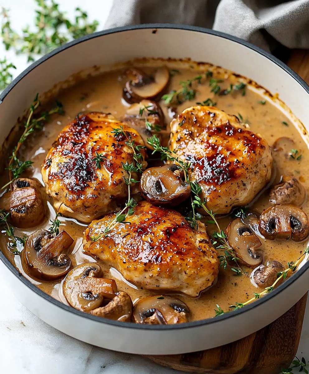Mushroom Chicken