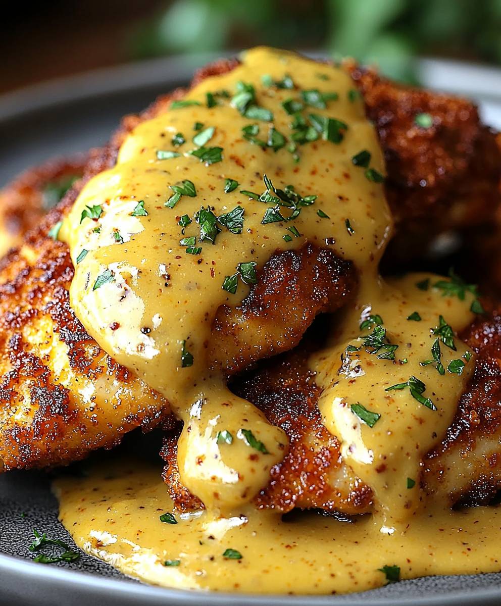 Pretzel Chicken Mustard Cheddar