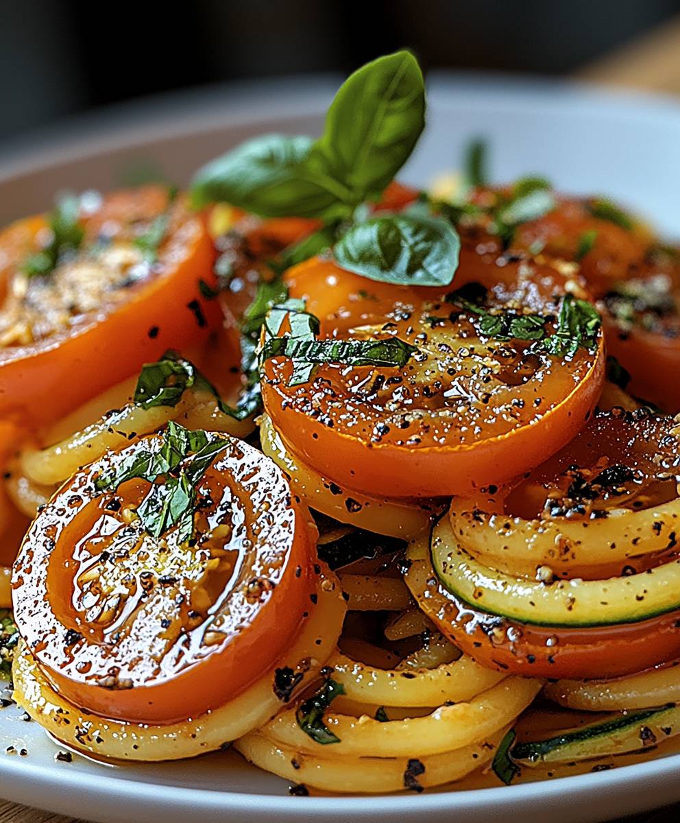 Tomato Zucchini Pasta