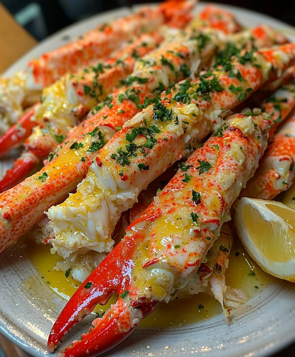 Garlic Butter Crab Legs
