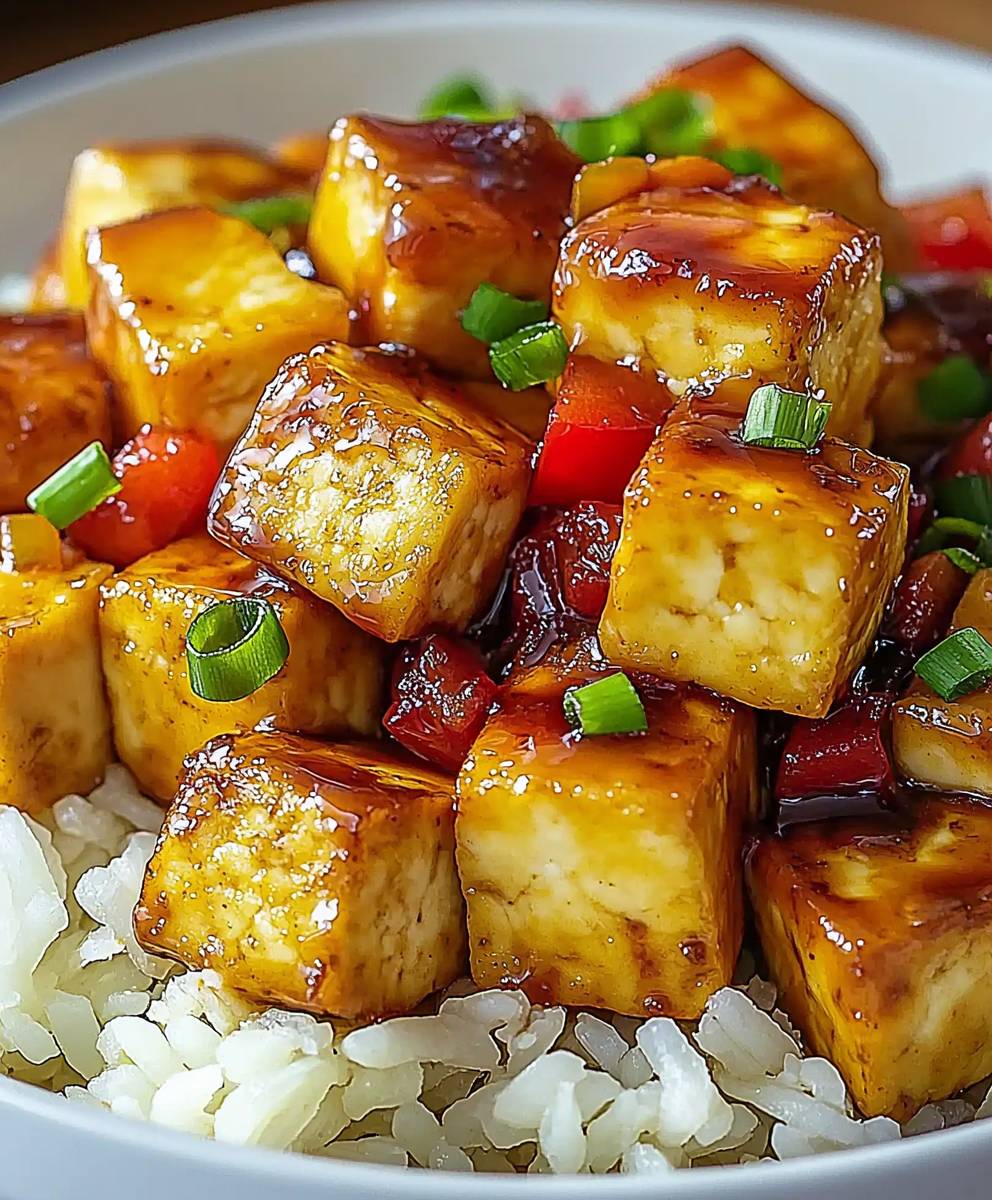 Vegan Pineapple Tofu