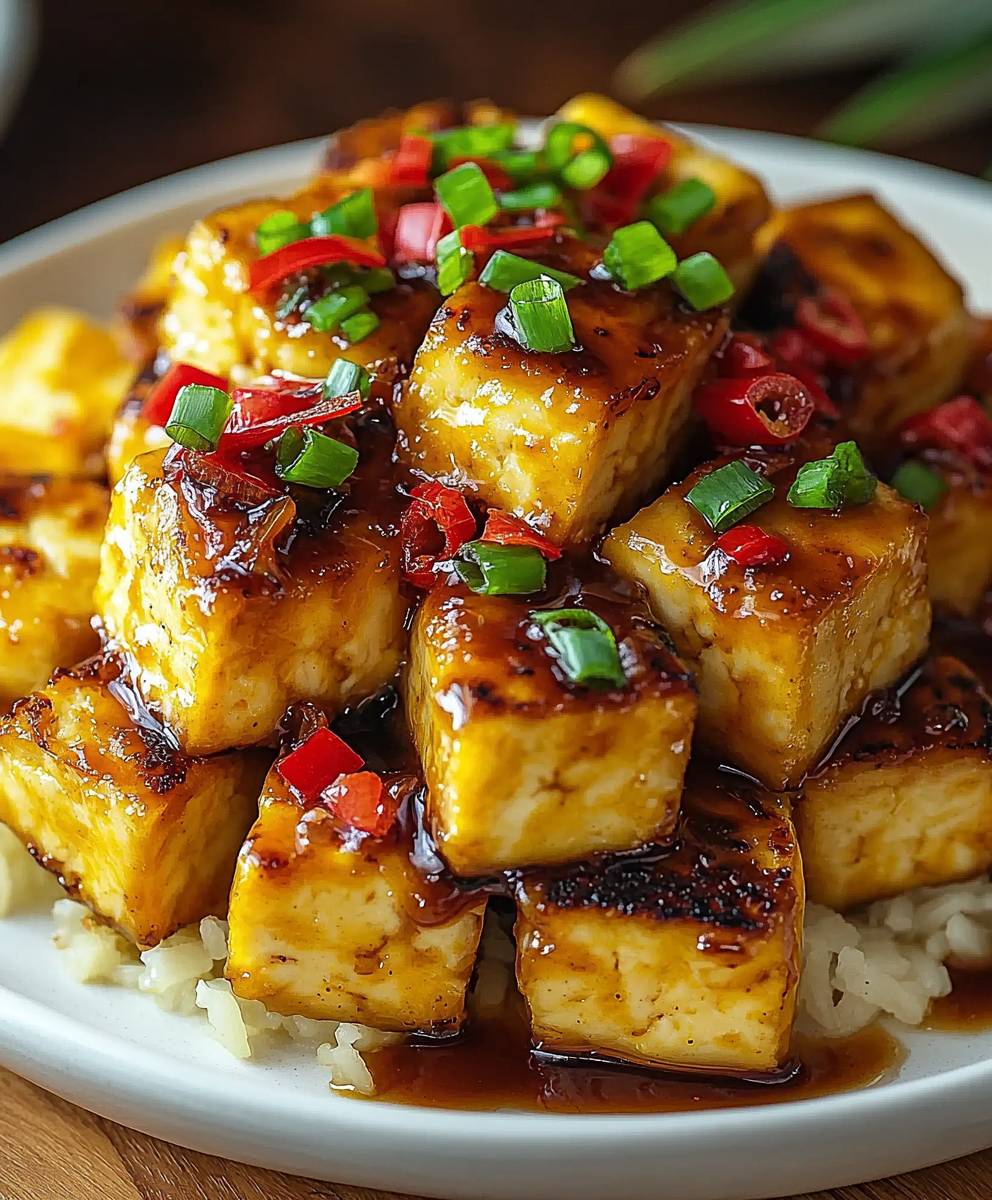 Vegan Pineapple Tofu