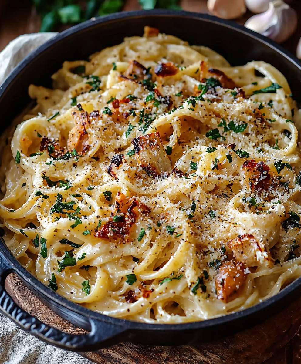Garlic Parmesan Pasta